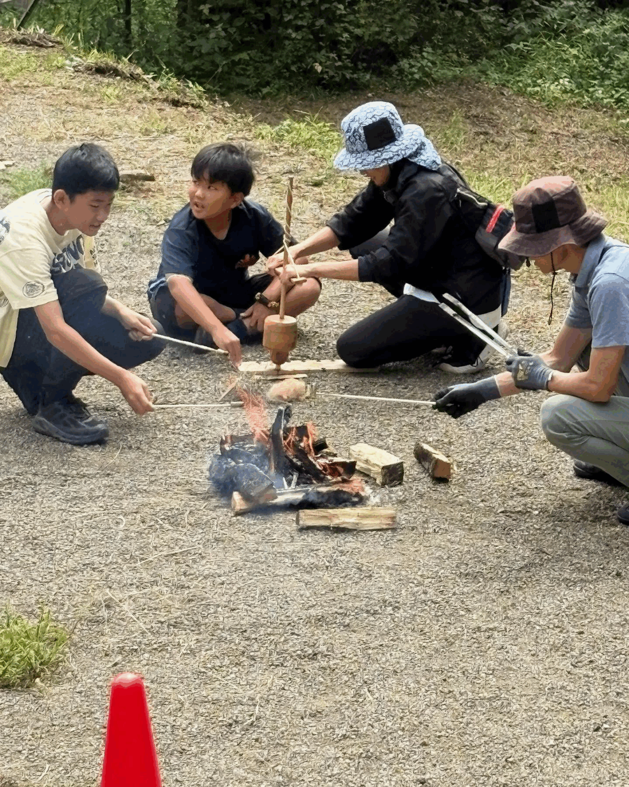 火付け体験・焚き火会